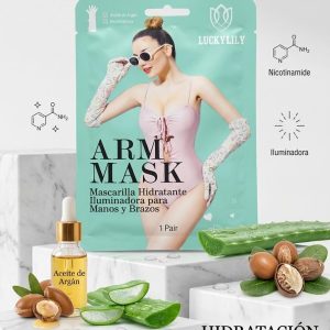 Mascarilla hidratante e iluminadora para manos y brazos