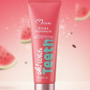 Pasta Dental Dual Oh! White Teeth Watermelon de Misucka (100g)
