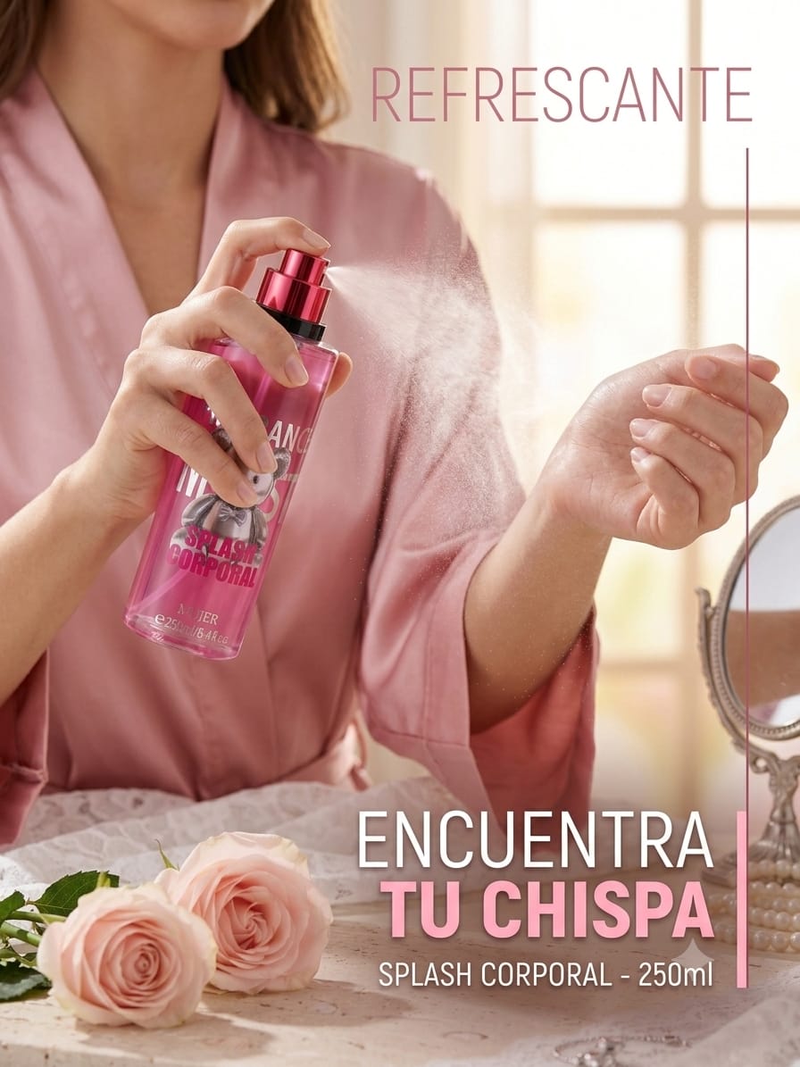 Splash body Fragrance Mist En Spray De Mujer - Imagen 4